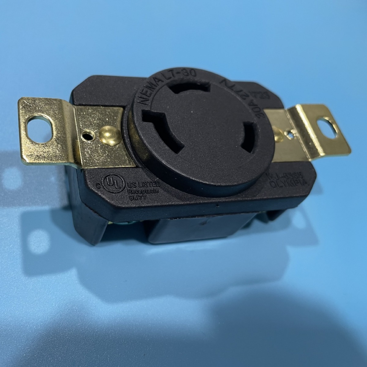 NEMAL7-30R美式插座 美规暗装插座 带耳朵美标插座舞台灯光