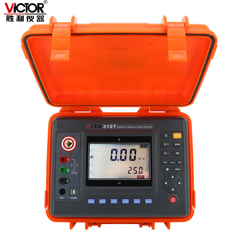 胜利高压绝缘电阻测试仪 10KV数字兆欧表数字式绝缘电阻表摇表