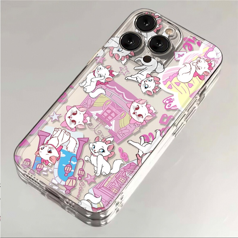 Full-Screen Mary Cat Case Suitable for iPhone 16 Pro/14/13/12, Se, Apple Xr/Xs Max, 7/8 Plus Full-Screen Mary Cat Case Suitable for iPhone 16 Pro/14/13/12, Se, Apple Xr/Xs Max, 7/8 Plus
