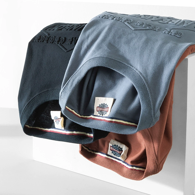 100 хлопок Xianggang HK модный бренд заказ! Футболка с длинным рукавом мужская Осенняя рубашка с принтом, нижняя хлопковая модная футболка