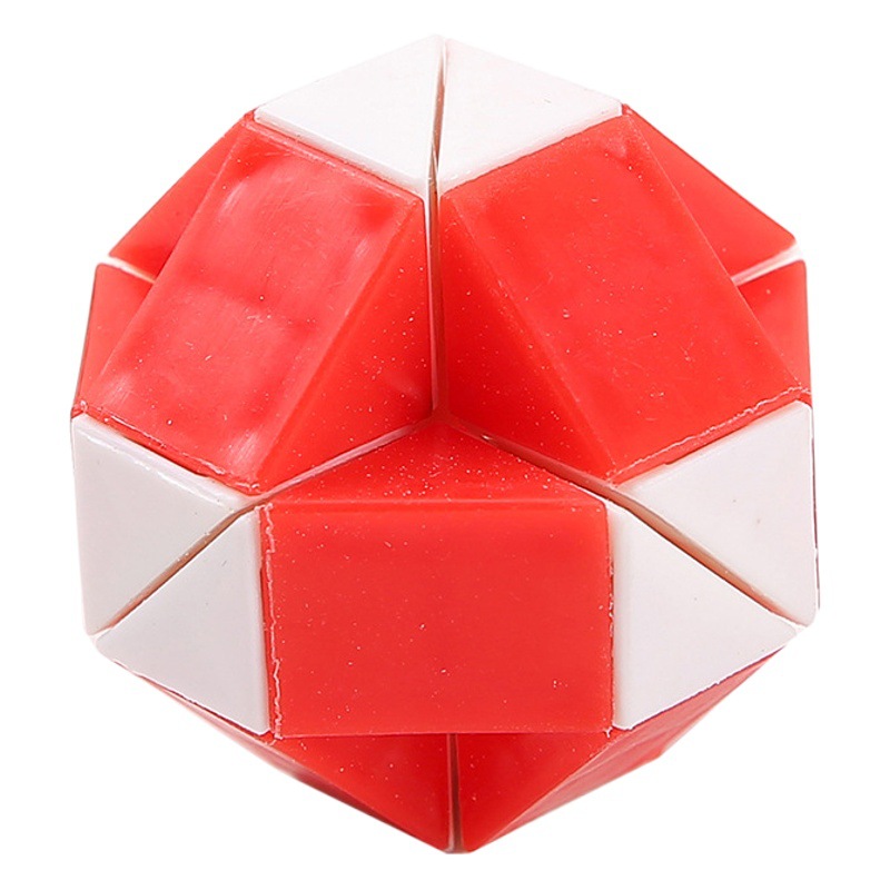 Mini 24 Section Variable Magic Ruler Children's Educational Spherical Rubik's Cube Intelligence Early Education Toys Kindergarten Gift Wholesale