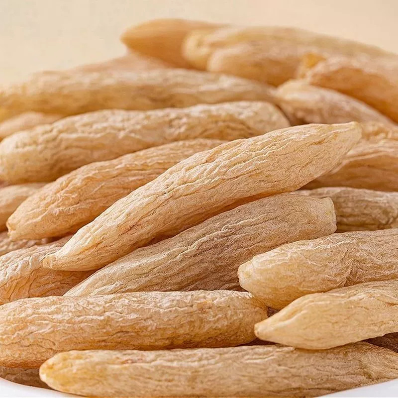 Dried Ophiopogon Root Mai Dong 500g Natural Sun Dried TCM Herb for Decoction and Tea quality and texture