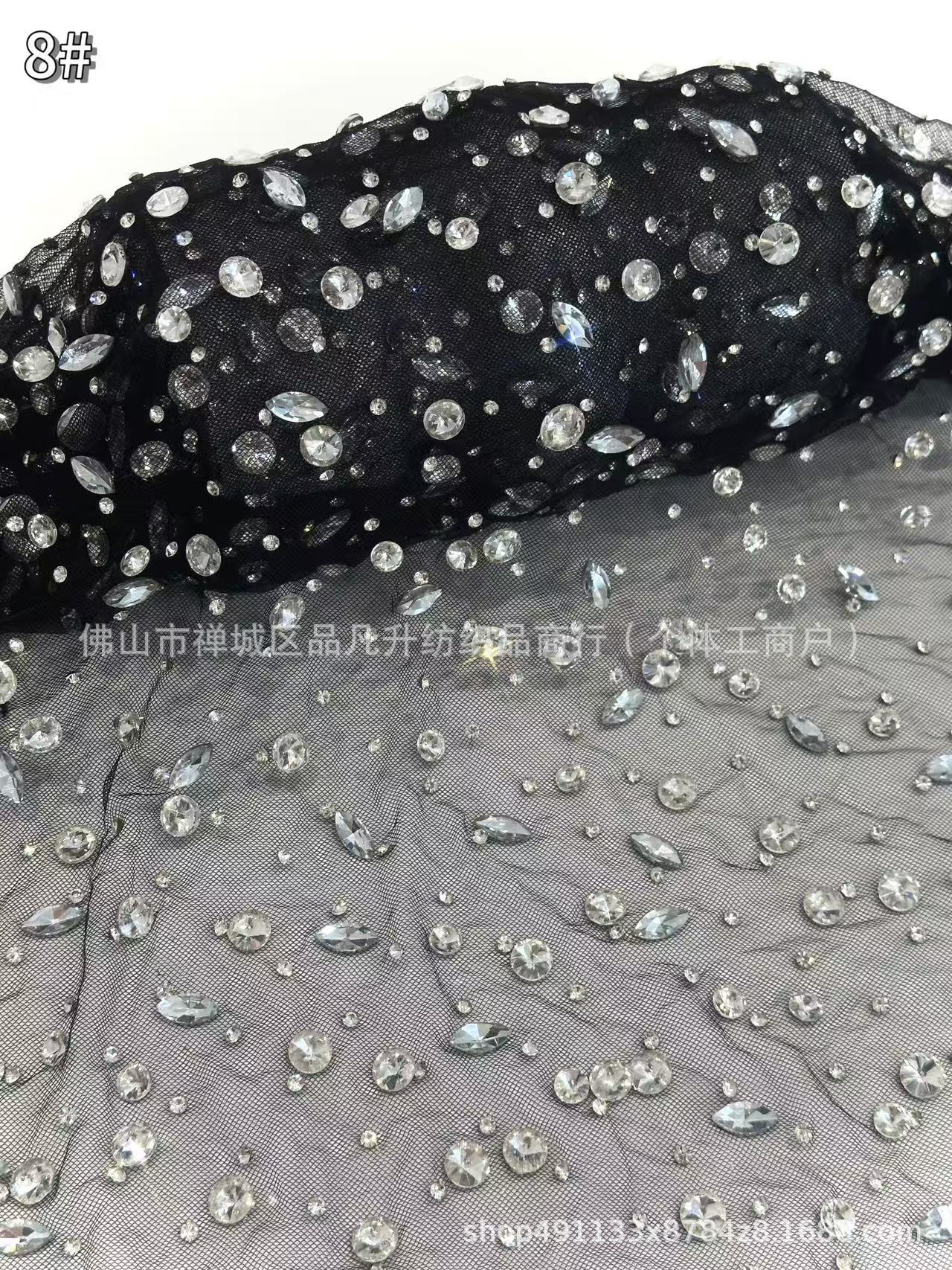 Fabricantes de taladro manual de punto industria pesada de alta moda de lujo Suzhou ropa de moda tela transfronteriza explosión de Amazon