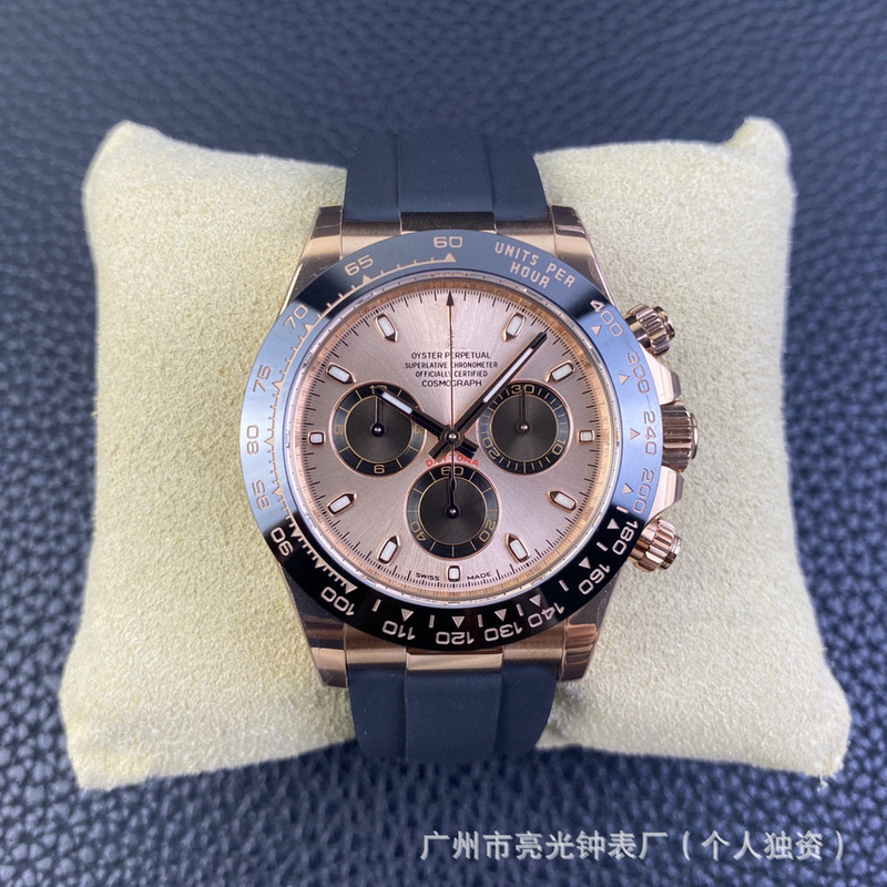 Laojia Daytona Panda Di Yu Wenle Same Model N Factory C Factory Ar Waterproof Meteorite Gray Automatic Mechanical Trendy Watch