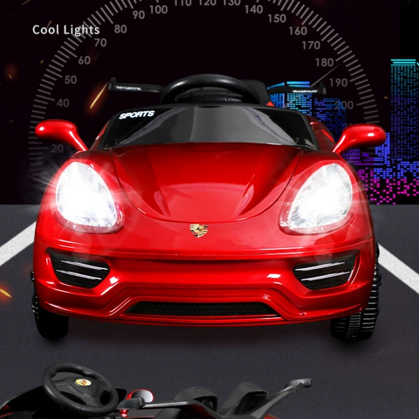 Red + electric model car No self-driving