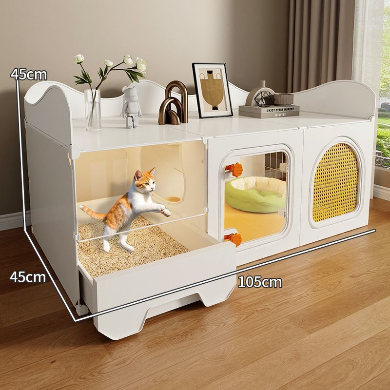 심화 105*45*45 화이트 [보관형]