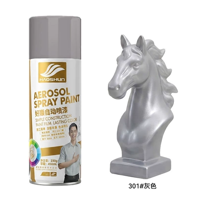 engineering, and industrial painting, Avtomobil boya qələmləri - h-1277gray-haoshun-dye-400ml