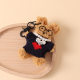 Clasp Dog Doll Electroplated Love Pearl Mini Animal Necklace West Highland Twist Stick Bear Cute Pendant