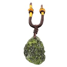 东海捷克陨石吊坠原石饰品项链随型挂件水晶碎石矿标来自星星的你