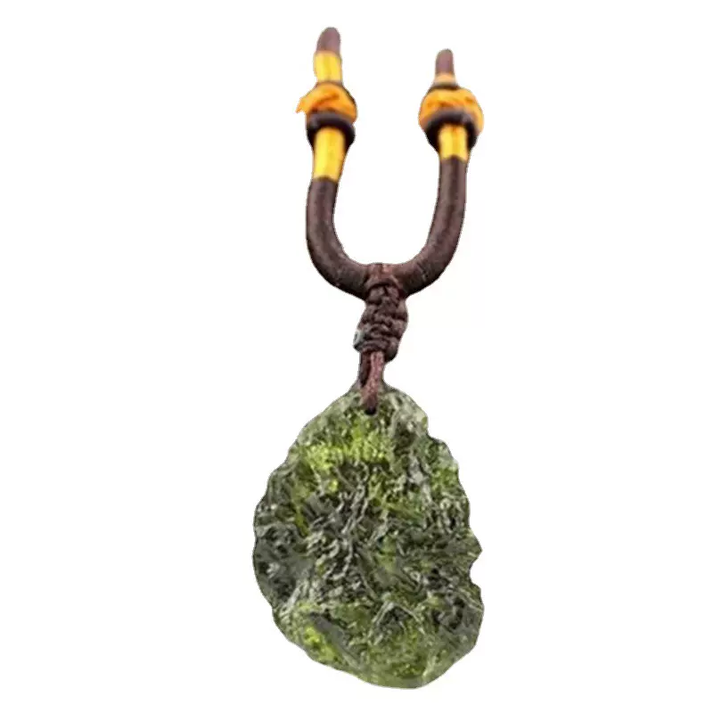 东海捷克陨石吊坠原石饰品项链随型挂件水晶碎石矿标来自星星的你