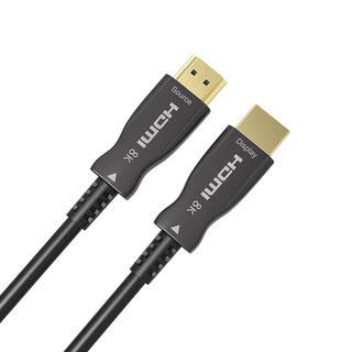 定制hdmi光纤线2.1版8K@60hz 3D 4k@120hz 2.0 4k aoc hdmi cable