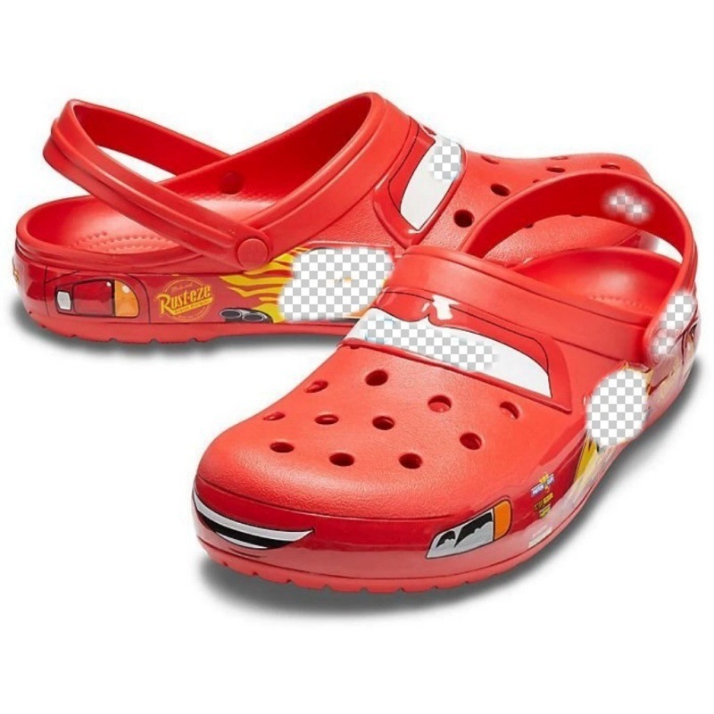 95 automóviles McQueen Hole zapatos de playa para hombres y mujeres al aire libre para adultos sandalias de zapatillas de moda