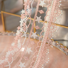 进口水溶蕾丝花边布料服装辅料衣服花边装饰饰品diy手工材料织带