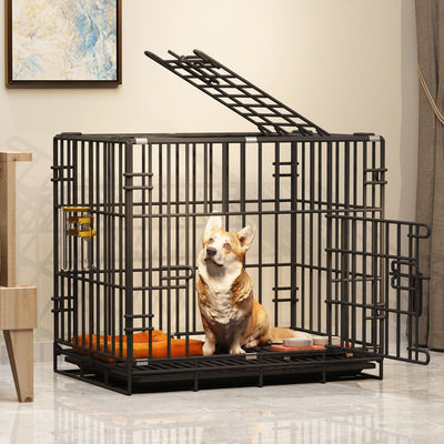 Dog cage Small dogs Medium-sized Cat cage household indoor Kitty rabbit Pets Teddy toilet Bold