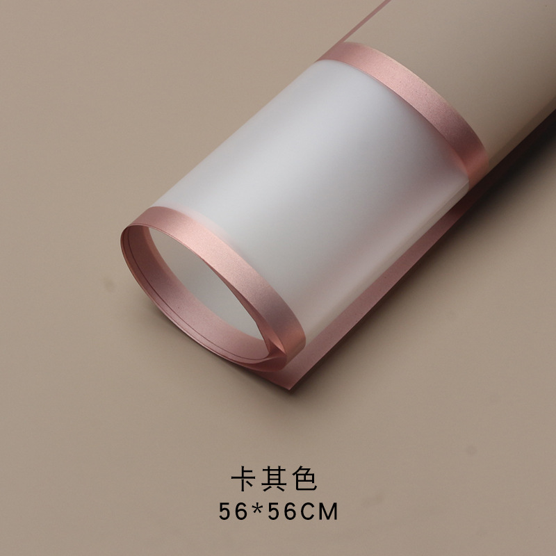 Brillante papel de Milán espacio de papel de embalaje de flores plástico opp película mate impermeable floristería material floral al por mayor