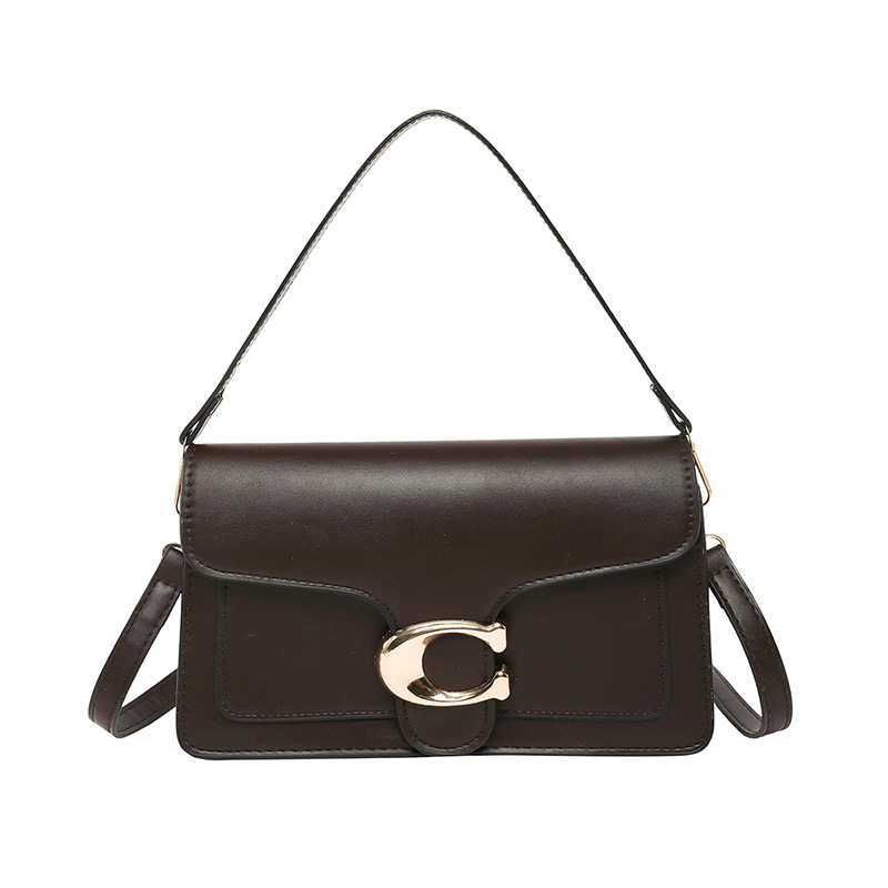 2026 nuevo estilo de bolso de alto nivel transfronterizo, estilo exterior retro, versátil, simple, simple, de hombro, bolso de alto nivel.