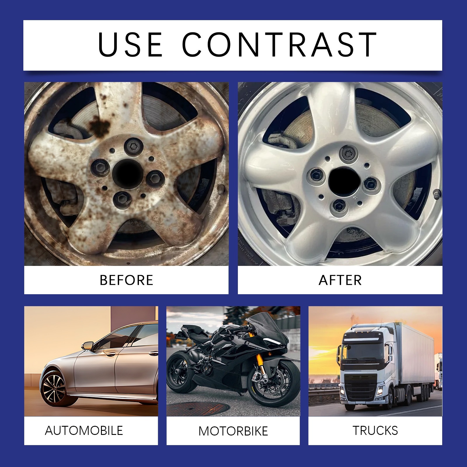 Rayhong Rust Remover Car and Household Hardware Cleaning, Decontamination, Maintenance, Renovation, Lubrication, Daily Care Spray