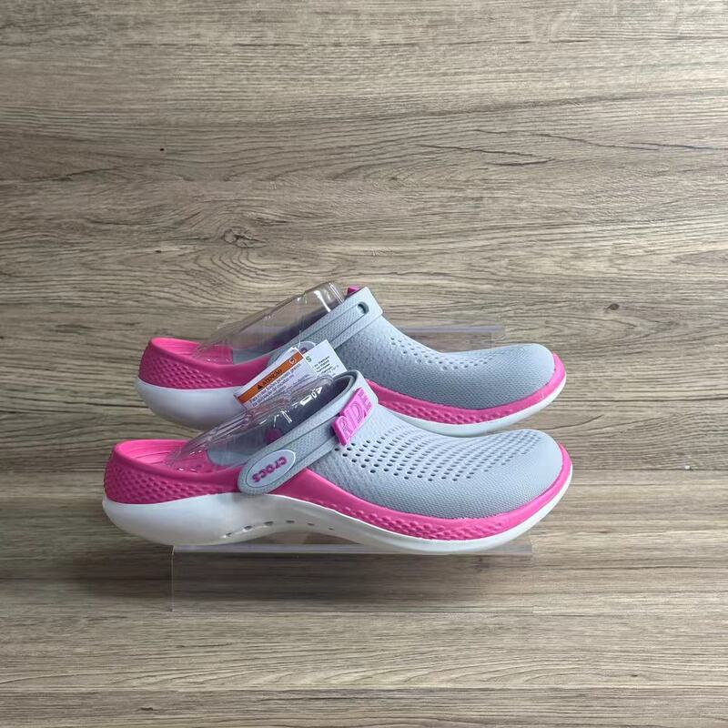 2026 Summer New Couple's Literide Second-Generation Croc-Style Perforated Shoes Casual Beach Sandals Men's 20