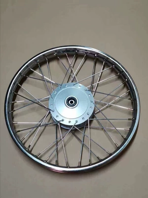 Mesh Wheel Assembly with Shaft – Motorcycle wheel hub - single-rear-mesh-wheel-1417