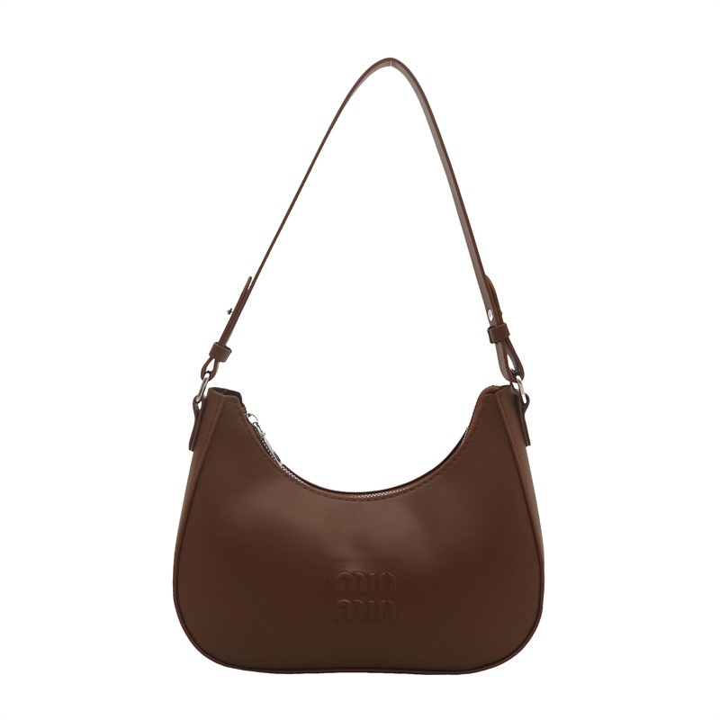 Bolso de mano coreano de moda minimalista primavera y verano 2025 nueva moda bolso de brazo letras bolso de hombro bolso de mano