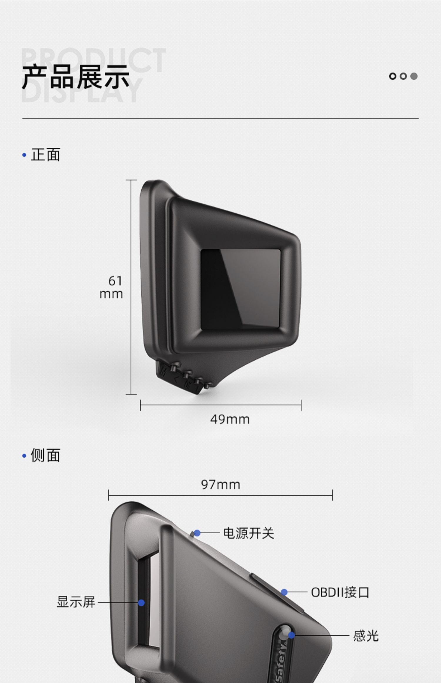 hud HeAd-up DisplAy CAr Multi-function obd High-definition Lcd Instrument Turbine Meter gps AutomAtic StArt And Stop A401