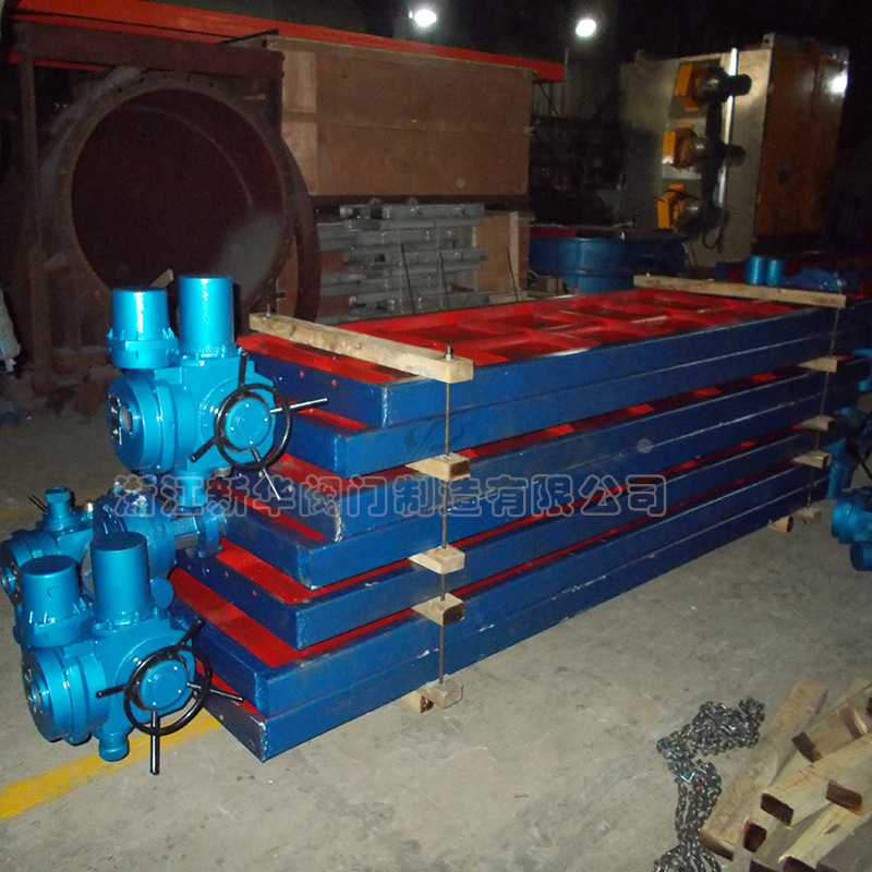 浙江新华阀门FD941W方矩形电动通风蝶阀垂直水平卧立式大小调节阀