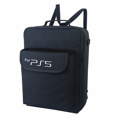 PS5 Dual Shoulder Bag Disc Cable Controller Headphone Base Accessory Storage Single Shoulder Bag Handbag Gaming Console Bag