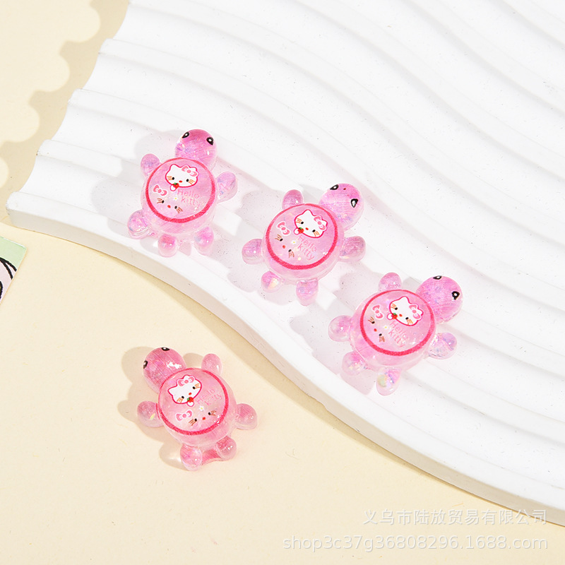 Mini decoración de tortuga, tortuga, cara a cara, campeón de tortuga luminoso, la misma artesanía de resina, regalo de moda