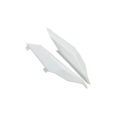 Applicable Kawasaki ZX-4R ZX-25R/SE ZX-4RR rear tail aft fairing spoiler aft wing fitting (Motorcycle tail) - white