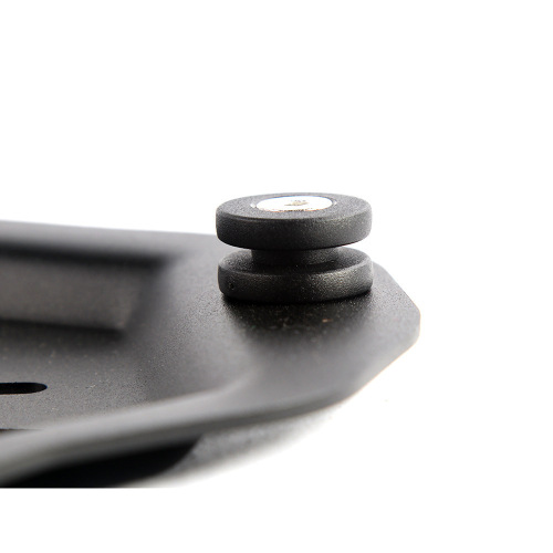 Motorcycle General Aluminum Alloy Tail Box T-shaped Tail Box Fasteners Stamped Quick Release Bottom Plate Silent Durable Plastic Pads