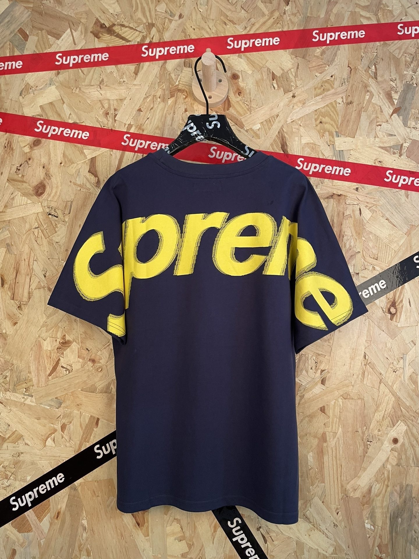 Supreme Bleed Logo T-shirt Navy