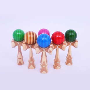 6cm����ƴ�� ������ ľ�� ���� �ձ�kendama���T���� Դ�^