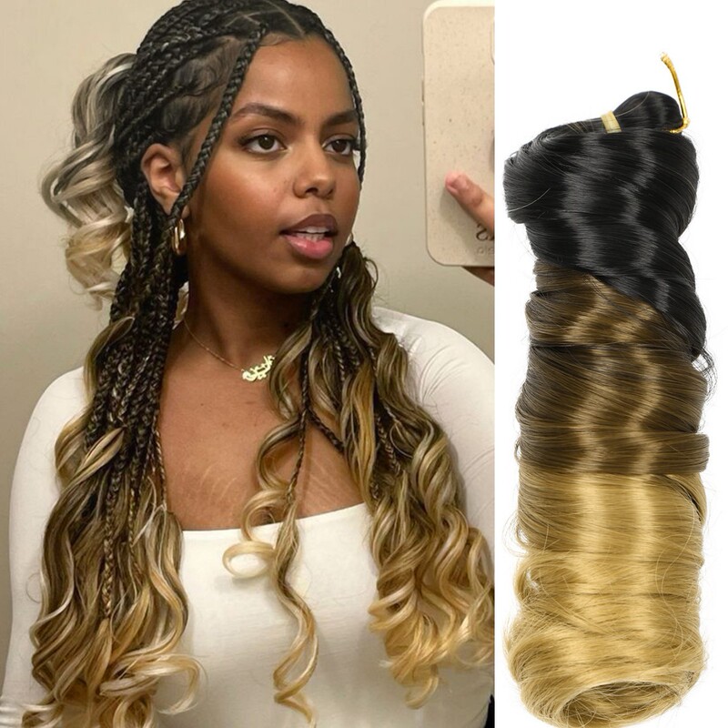 Wig for Women, 22 Inches, 150 Grams, Large Curls, African Best-Selling Wig, Long Curly Hair Extensions, Roman Curls, French Style Wig