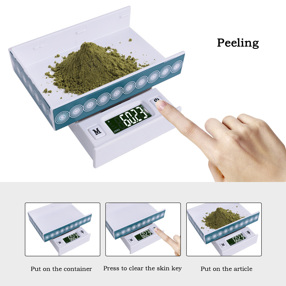 便携式小型扑克牌珠宝秤家用 迷你电子口袋咖啡秤 珠宝秤