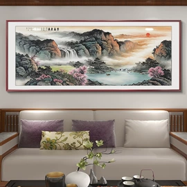 现代装饰画;国画;墙贴
