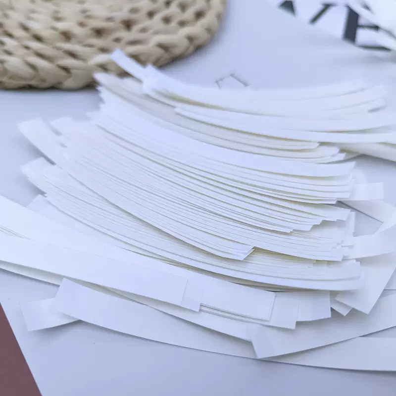 工厂批发条形绵纸双面胶高粘度透明双面胶条DIY儿童手工胶贴包邮