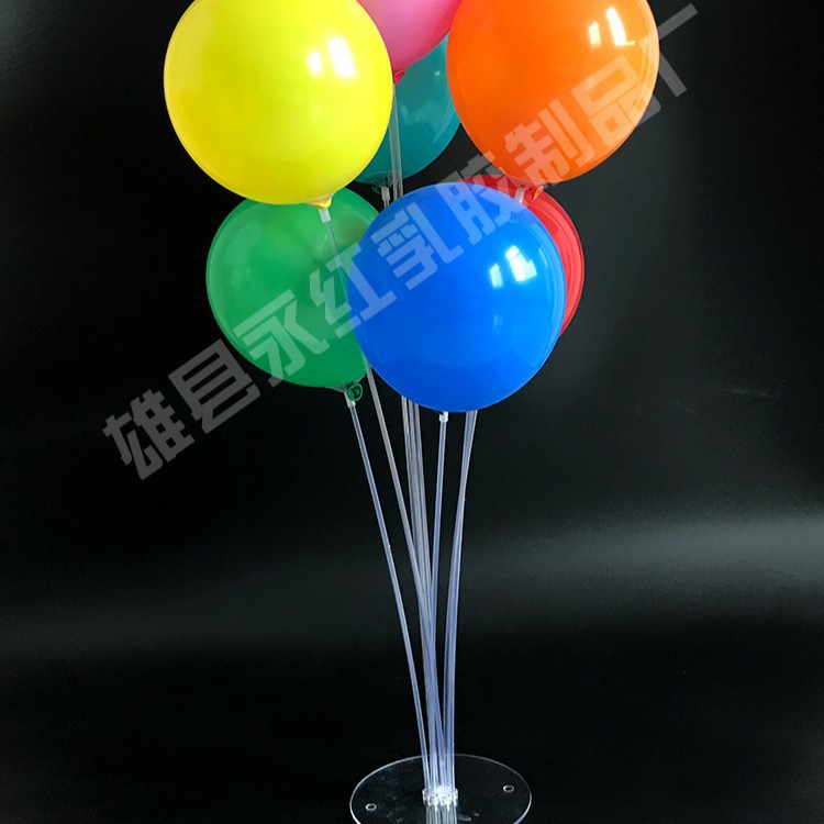 Venta al por mayor boda banquete de boda decoración de la Mesa de Globo flotante columna globo árbol base soporte de escritorio