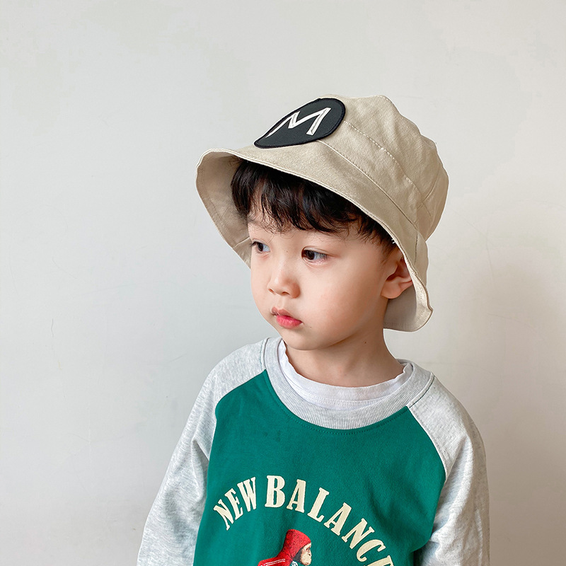 Korean Children's Sunscreen Fisherman Hat display picture 2