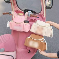 電気自動車の中央フロント吊り下げバッグ装飾オートバイ防水かわいい小さなバッグ電気自動車収納バッグサイクリングバッグ