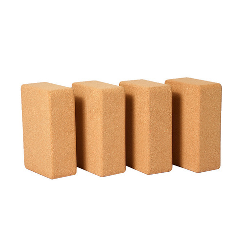 Cork yoga brick 369 high density yoga brick anti-pressure and wear-resistant cork brick dance non-slip leg press fitness brick