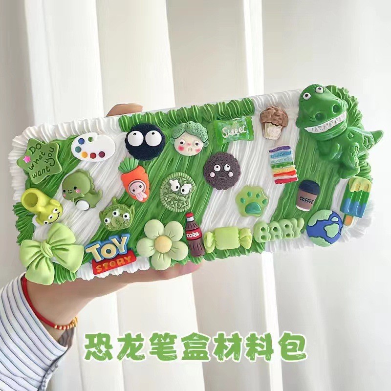 Pegamento en crema para manualidades, material para hacer cajas de papelería creativas para estudiantes, paquete de materiales para niños, set de papelería hecha a mano, regalo navideño