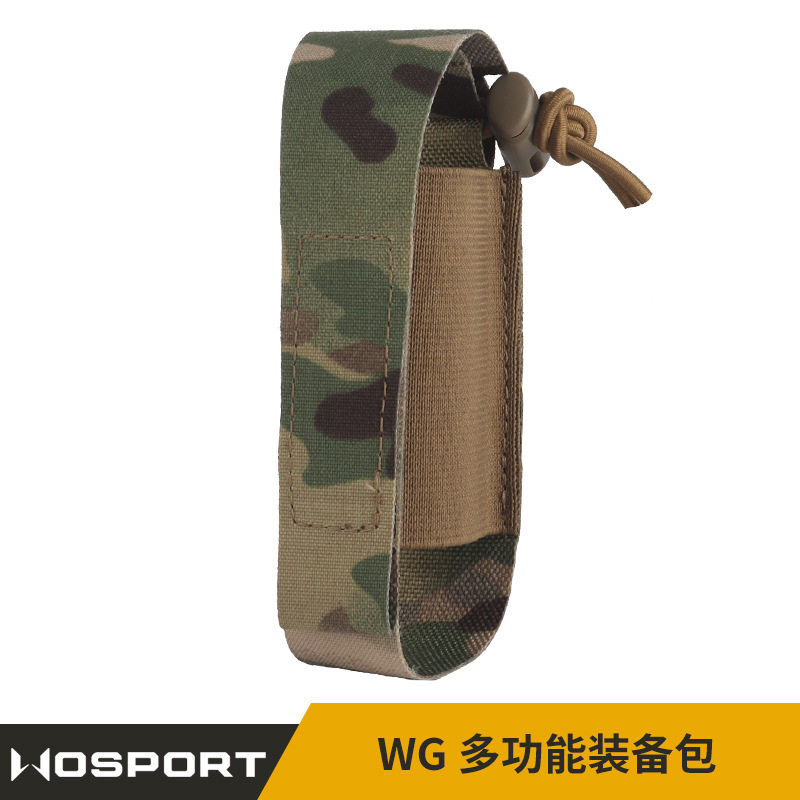 Wg Multifunctional Camouflage Shock Grenade Bag Grenade Flash Grenade Throwing Storage Bag Molle