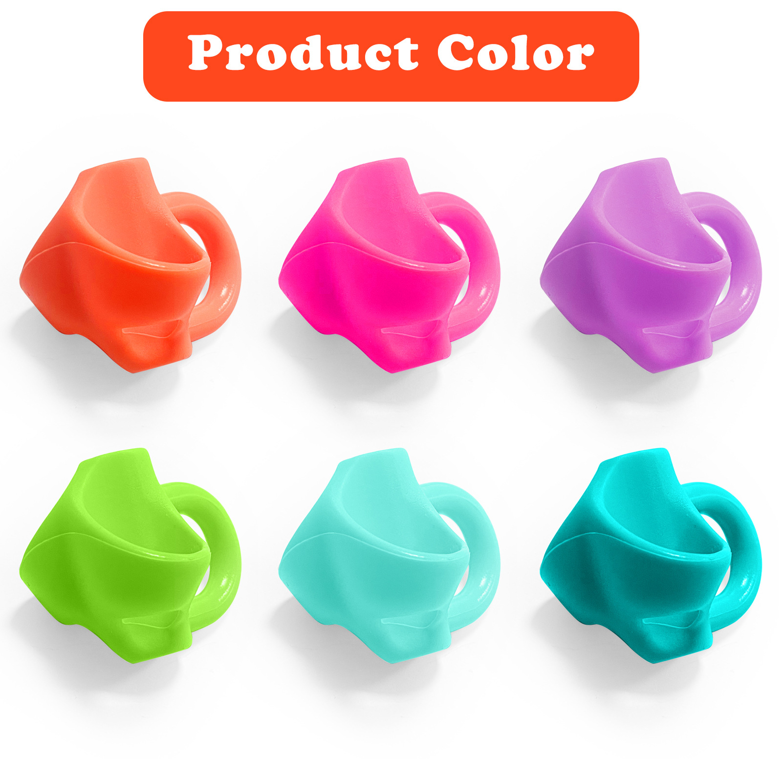 Pequeña mochila pluma sosteniendo corrector niños kindergarten principiante Escuela Primaria estudiante tres dedo silicona pluma Dispositivo de celebración lápiz caso