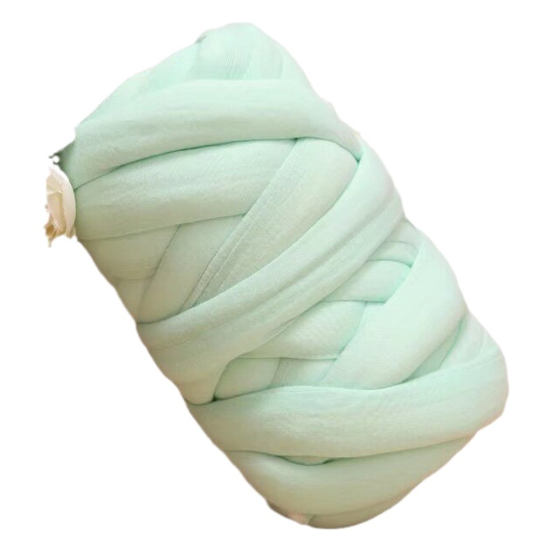 Hilo de lana islandesa grueso, manta tejida a mano de algodón con corazón grueso, manta tejida para perros y gatos diy, tela anticolisión alrededor de la cama, hilo de lana redondo y grueso