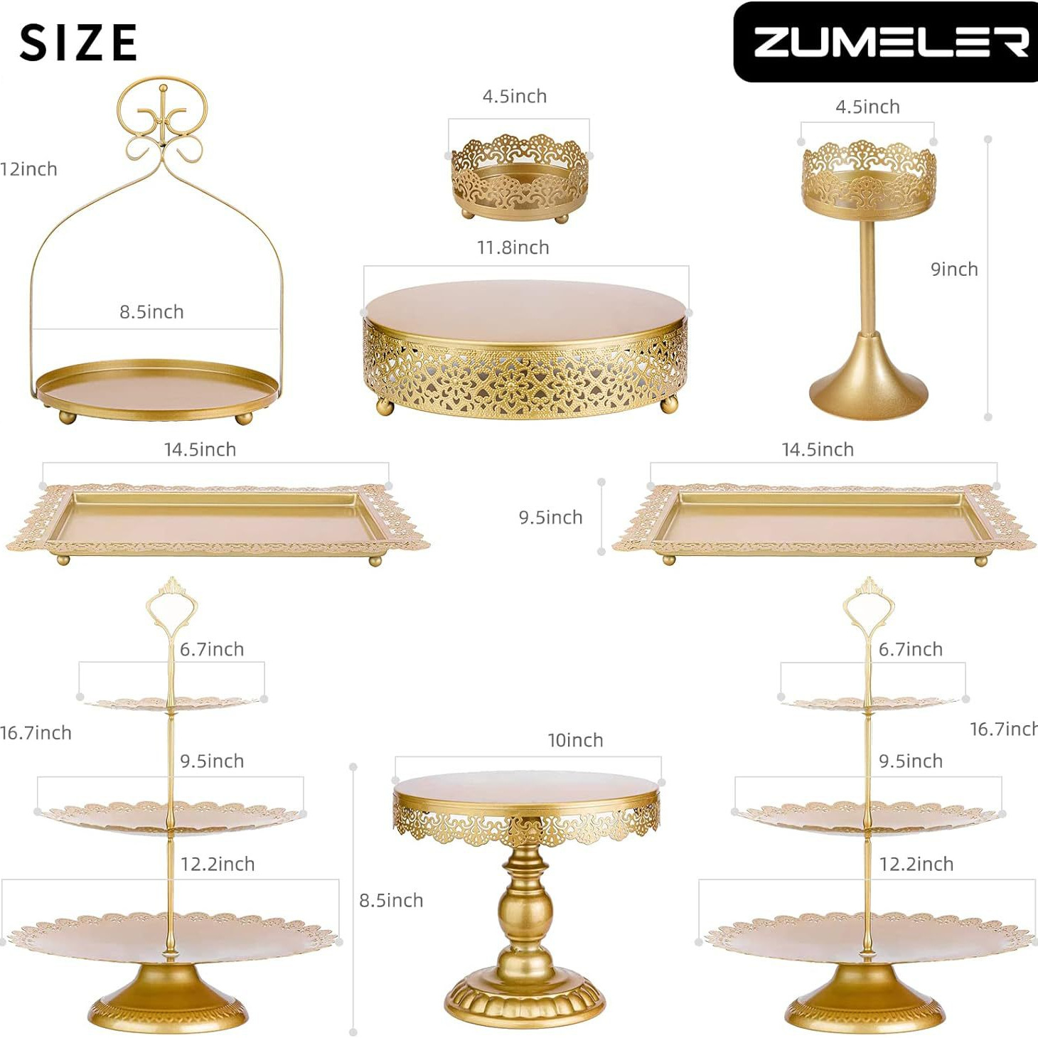 Tabla de postres estante de exhibición estante de pasteles de postre bandeja de pasteles de comida fría estante de mesa de descanso estante de té de la tarde estante de refrigerio