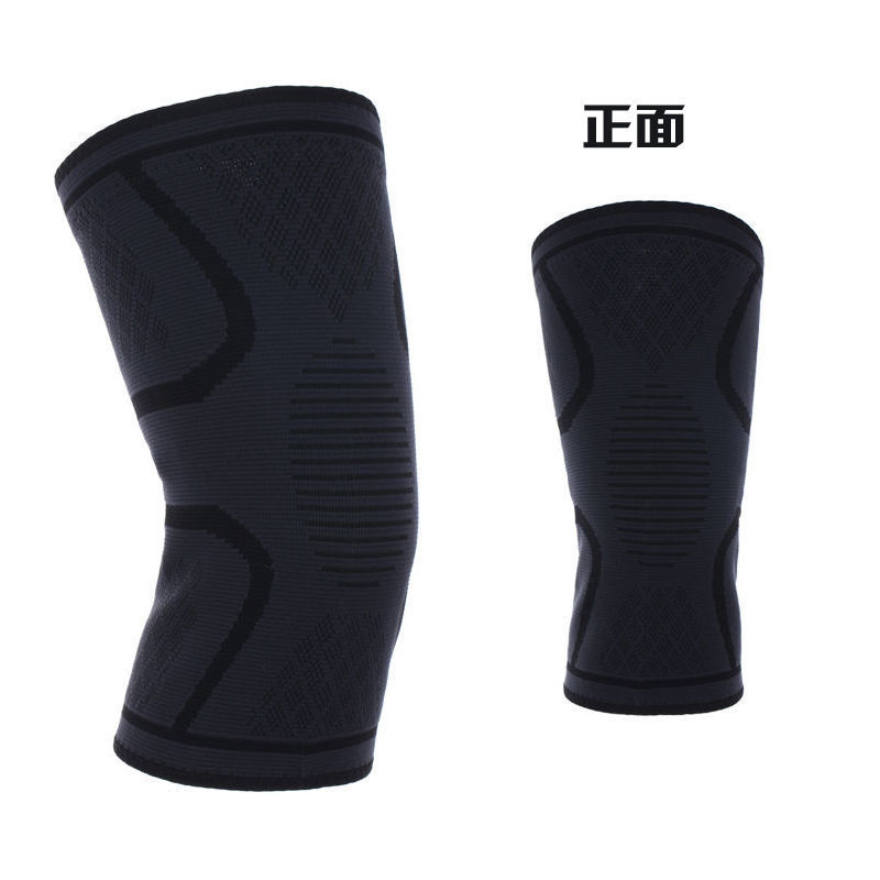 Verano y otoño deportivo rodillas respirables piernas correr caminando después de la comida delgada hombres y mujeres redes de plumas protectoras comercio mayorista
