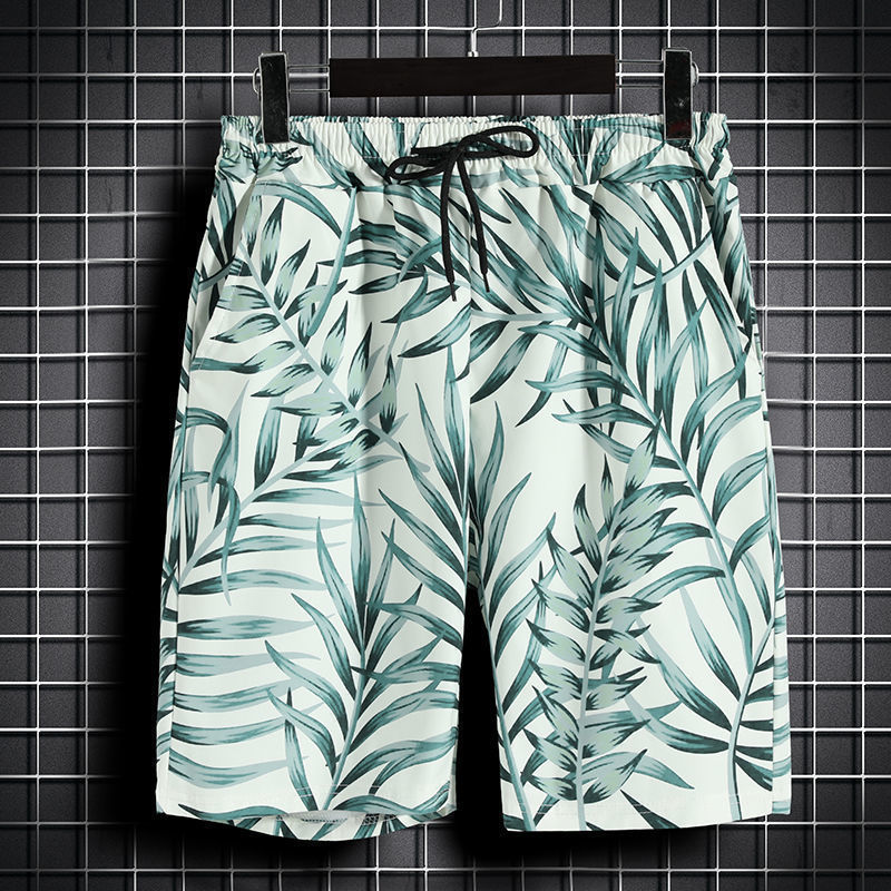 Hawaii Holiday ropa de playa traje casual de moda para hombres camisa de manga corta para hombres pantalones cortos sueltos ropa hermosa camisa floral