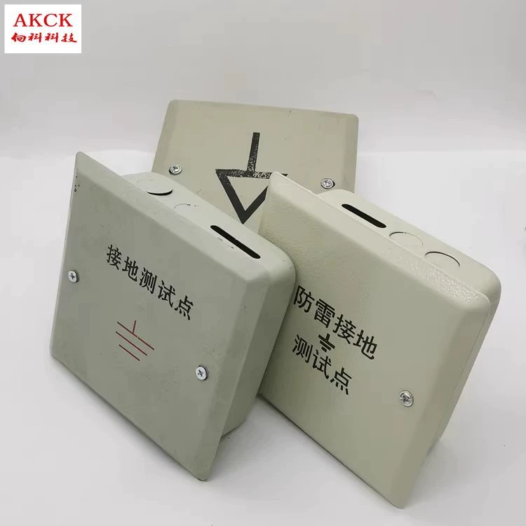 Скрытая утолщенная TD28 клеммная коробка с равным потенциалом, коробка для измерения сопротивления заземления, точка обнаружения молниезащиты, 40*4 медная полоса