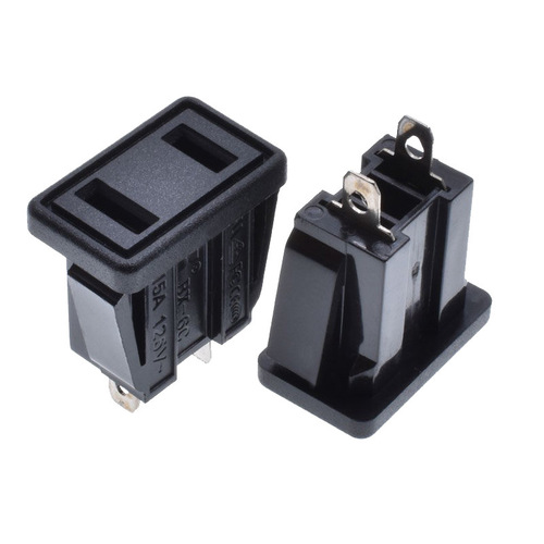 AC power socket 8-pin female socket AC charger socket snap-in socket AC power socket