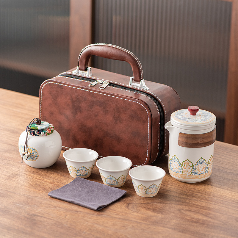 旅行茶器携帯用工夫茶器セット卸売り日本式屋外快客杯祝日会社ビジネスプレゼント|undefined